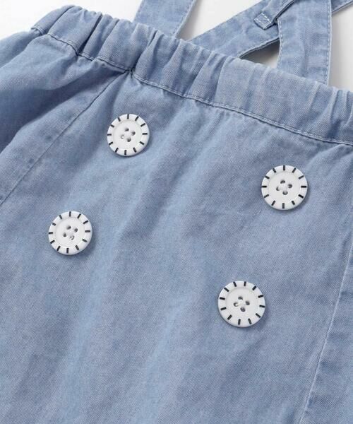 SLAP SLIP BABY / スラップ スリップ ベビー ベビー・キッズウエア | 【マリンシリーズ】ヒレモチーフサスペンダー付きブルマベビー(70~80cm) | 詳細10