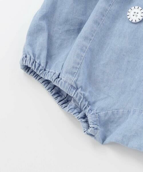 SLAP SLIP BABY / スラップ スリップ ベビー ベビー・キッズウエア | 【マリンシリーズ】ヒレモチーフサスペンダー付きブルマベビー(70~80cm) | 詳細12