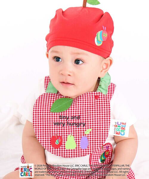 SLAP SLIP BABY / スラップ スリップ ベビー ベビー・キッズグッズ | 【絵本コラボ-はらぺこあおむし-】無地&チェック柄スタイベビー | 詳細5