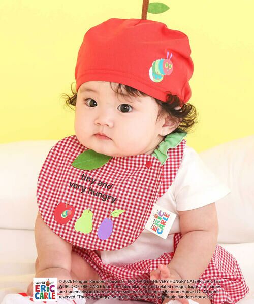 SLAP SLIP BABY / スラップ スリップ ベビー ベビー・キッズグッズ | 【絵本コラボ-はらぺこあおむし-】無地&チェック柄スタイベビー（グリーン系）