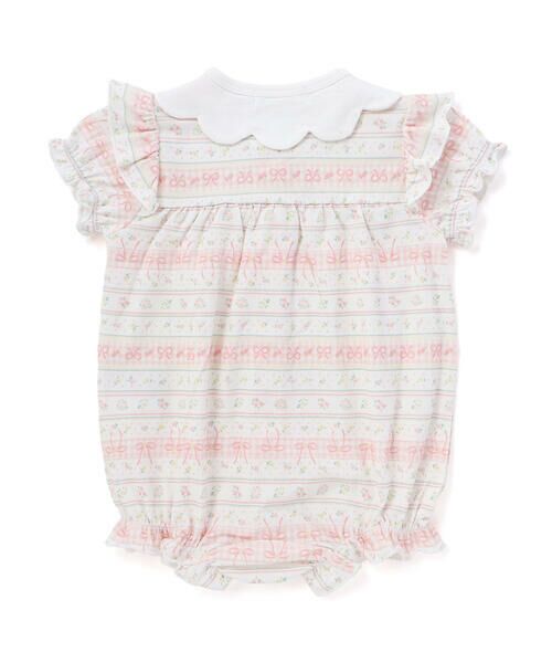 SLAP SLIP BABY / スラップ スリップ ベビー ロンパース | 【お揃い】スカラップ襟花柄カバーオールベビー(60~80cm) | 詳細4