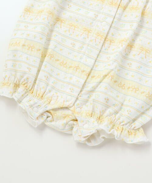 SLAP SLIP BABY / スラップ スリップ ベビー ロンパース | 【お揃い】スカラップ襟花柄カバーオールベビー(60~80cm) | 詳細10