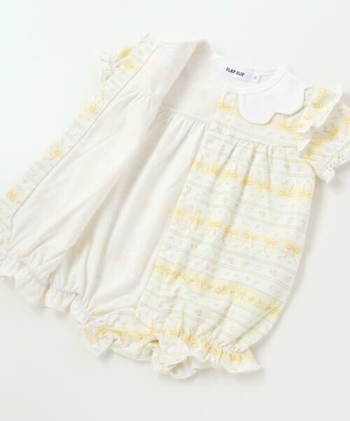 SLAP SLIP BABY / スラップ スリップ ベビー ロンパース | 【お揃い】スカラップ襟花柄カバーオールベビー(60~80cm) | 詳細11