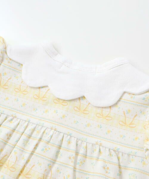 SLAP SLIP BABY / スラップ スリップ ベビー ロンパース | 【お揃い】スカラップ襟花柄カバーオールベビー(60~80cm) | 詳細8