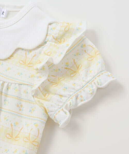 SLAP SLIP BABY / スラップ スリップ ベビー ロンパース | 【お揃い】スカラップ襟花柄カバーオールベビー(60~80cm) | 詳細9