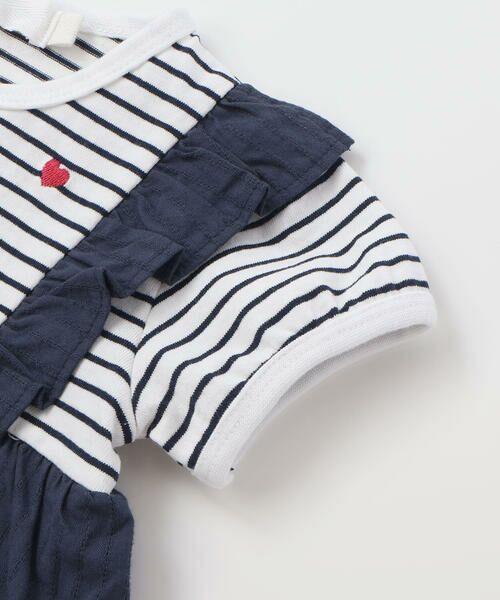 SLAP SLIP BABY / スラップ スリップ ベビー ロンパース | 【マリンシリーズ】マリン刺しゅうカバーオールベビー(70~80cm) | 詳細4