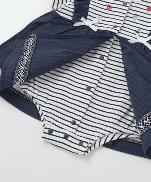 SLAP SLIP BABY / スラップ スリップ ベビー ロンパース | 【マリンシリーズ】マリン刺しゅうカバーオールベビー(70~80cm) | 詳細6