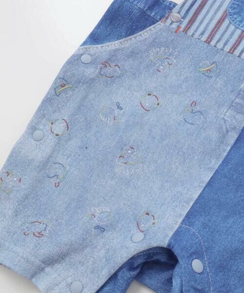 SLAP SLIP BABY / スラップ スリップ ベビー ロンパース | サロペット風アニマル恐竜プリントカバーオールベビー(60~80cm) | 詳細5