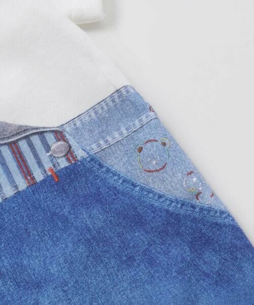 SLAP SLIP BABY / スラップ スリップ ベビー ロンパース | サロペット風アニマル恐竜プリントカバーオールベビー(60~80cm) | 詳細6