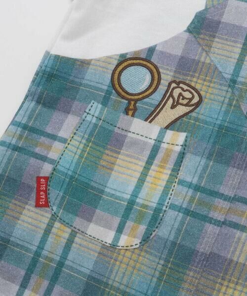 SLAP SLIP BABY / スラップ スリップ ベビー ロンパース | サロペット風アニマル恐竜プリントカバーオールベビー(60~80cm) | 詳細20