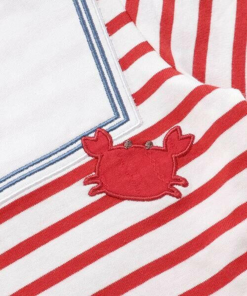 SLAP SLIP BABY / スラップ スリップ ベビー ベビー・キッズウエア | 【マリンシリーズ】コンパス+望遠鏡モチーフセーラーボディミニベビー(70~80cm) | 詳細14