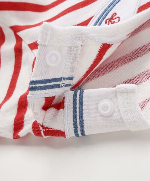 SLAP SLIP BABY / スラップ スリップ ベビー ベビー・キッズウエア | 【マリンシリーズ】コンパス+望遠鏡モチーフセーラーボディミニベビー(70~80cm) | 詳細17