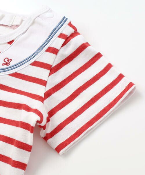 SLAP SLIP BABY / スラップ スリップ ベビー ベビー・キッズウエア | 【マリンシリーズ】コンパス+望遠鏡モチーフセーラーボディミニベビー(70~80cm) | 詳細9