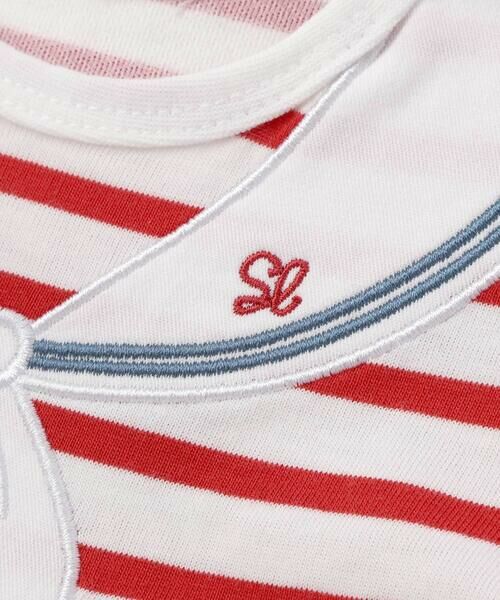 SLAP SLIP BABY / スラップ スリップ ベビー ベビー・キッズウエア | 【マリンシリーズ】コンパス+望遠鏡モチーフセーラーボディミニベビー(70~80cm) | 詳細12