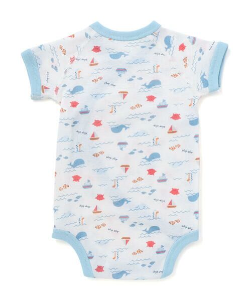 SLAP SLIP BABY / スラップ スリップ ベビー 肌着 | 海の生き物&レモン&アニマル総柄半袖肌着ベビー(60~70cm) | 詳細1