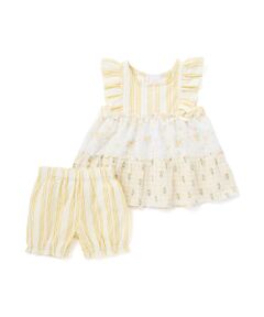 SLAP SLIP BABY / スラップ スリップ ベビー ベビー・キッズウエア | 【お揃い】切り替えティアードワンピースブルマ付きセットアップベビー(70~80cm)