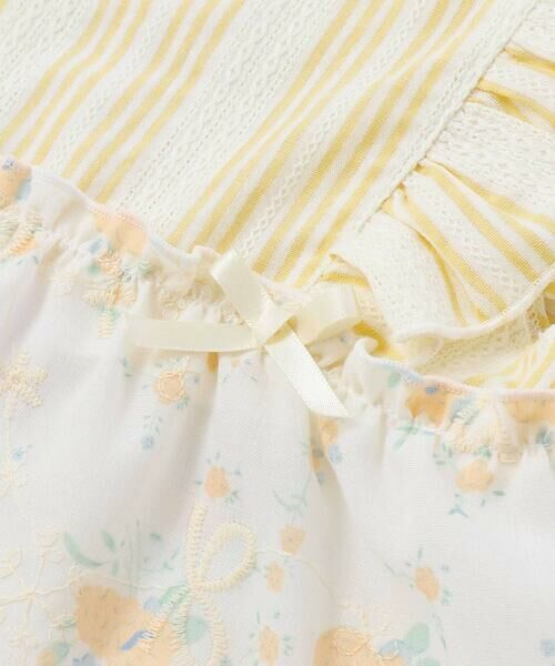 SLAP SLIP BABY / スラップ スリップ ベビー ベビー・キッズウエア | 【お揃い】切り替えティアードワンピースブルマ付きセットアップベビー(70~80cm) | 詳細7