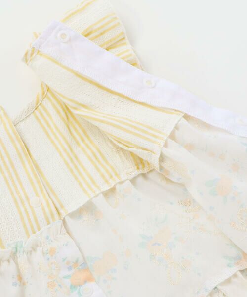 SLAP SLIP BABY / スラップ スリップ ベビー ベビー・キッズウエア | 【お揃い】切り替えティアードワンピースブルマ付きセットアップベビー(70~80cm) | 詳細10