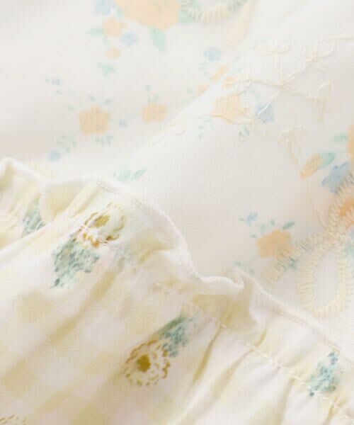 SLAP SLIP BABY / スラップ スリップ ベビー ベビー・キッズウエア | 【お揃い】切り替えティアードワンピースブルマ付きセットアップベビー(70~80cm) | 詳細12