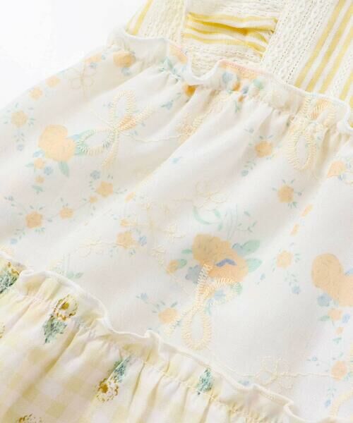 SLAP SLIP BABY / スラップ スリップ ベビー ベビー・キッズウエア | 【お揃い】切り替えティアードワンピースブルマ付きセットアップベビー(70~80cm) | 詳細13