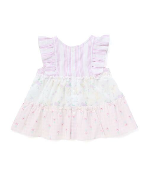 SLAP SLIP BABY / スラップ スリップ ベビー ベビー・キッズウエア | 【お揃い】切り替えティアードワンピースブルマ付きセットアップベビー(70~80cm) | 詳細17