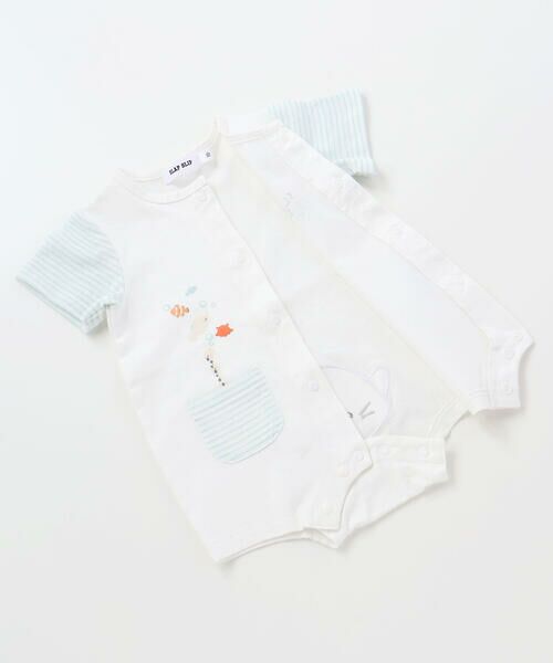 SLAP SLIP BABY / スラップ スリップ ベビー ロンパース | 海の生き物ロンパース+帽子セットベビー(70~80cm) | 詳細8