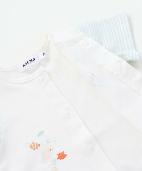 SLAP SLIP BABY / スラップ スリップ ベビー ロンパース | 海の生き物ロンパース+帽子セットベビー(70~80cm) | 詳細9
