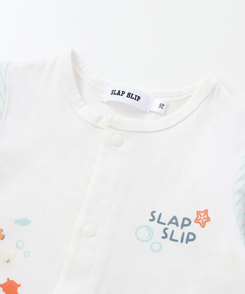 SLAP SLIP BABY / スラップ スリップ ベビー ロンパース | 海の生き物ロンパース+帽子セットベビー(70~80cm) | 詳細2