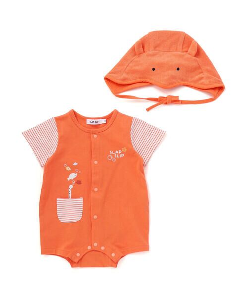 SLAP SLIP BABY / スラップ スリップ ベビー ロンパース | 海の生き物ロンパース+帽子セットベビー(70~80cm) | 詳細17