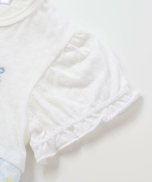 SLAP SLIP BABY / スラップ スリップ ベビー ロンパース | 【お揃い】ウエスト切り替えフリルカバーオールベビー(60~80cm) | 詳細4