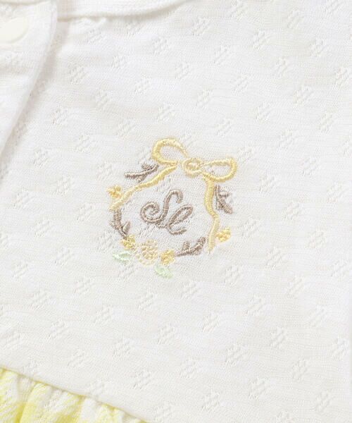 SLAP SLIP BABY / スラップ スリップ ベビー ロンパース | 【お揃い】ウエスト切り替えフリルカバーオールベビー(60~80cm) | 詳細15