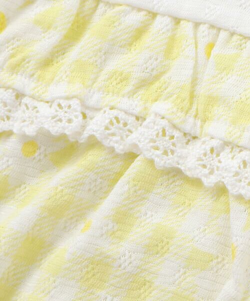 SLAP SLIP BABY / スラップ スリップ ベビー ロンパース | 【お揃い】ウエスト切り替えフリルカバーオールベビー(60~80cm) | 詳細17