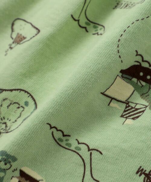 SLAP SLIP BABY / スラップ スリップ ベビー ロンパース | 【お揃い】襟モチーフ総柄ロンパースベビー(60~80cm) | 詳細15