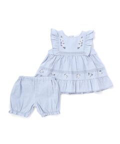 SLAP SLIP BABY / スラップ スリップ ベビー ベビー・キッズウエア | ピンタックティアードワンピースブルマ付きセットアップベビー(70~80cm)