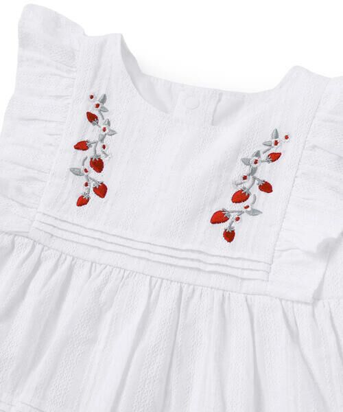 SLAP SLIP BABY / スラップ スリップ ベビー ベビー・キッズウエア | ピンタックティアードワンピースブルマ付きセットアップベビー(70~80cm) | 詳細5