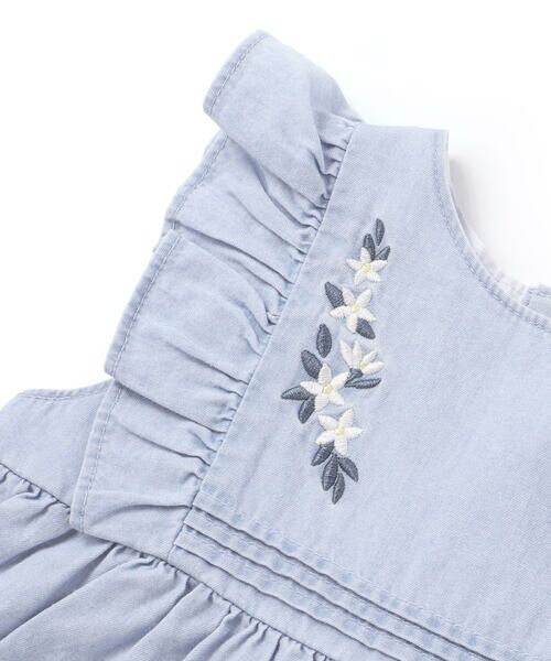 SLAP SLIP BABY / スラップ スリップ ベビー ベビー・キッズウエア | ピンタックティアードワンピースブルマ付きセットアップベビー(70~80cm) | 詳細12