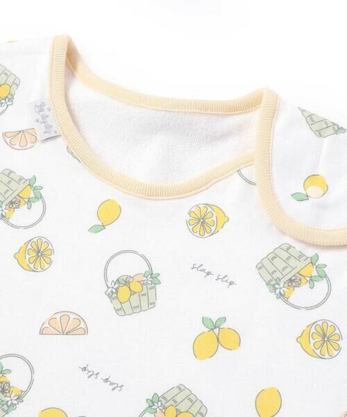 SLAP SLIP BABY / スラップ スリップ ベビー ベビー・キッズグッズ | 【UVカット/接触冷感/お揃い】レモンおもちゃ総柄スリーパーベビー | 詳細4