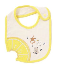 SLAP SLIP BABY / スラップ スリップ ベビー スタイ・ビブ | 【お揃い】かじられフルーツモチーフ天竺スタイベビー