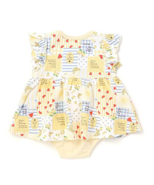 SLAP SLIP BABY / スラップ スリップ ベビー ロンパース | 【お揃い】バルーン宝石アイス果物総柄プリントボディミニベビー(60~80cm) | 詳細3