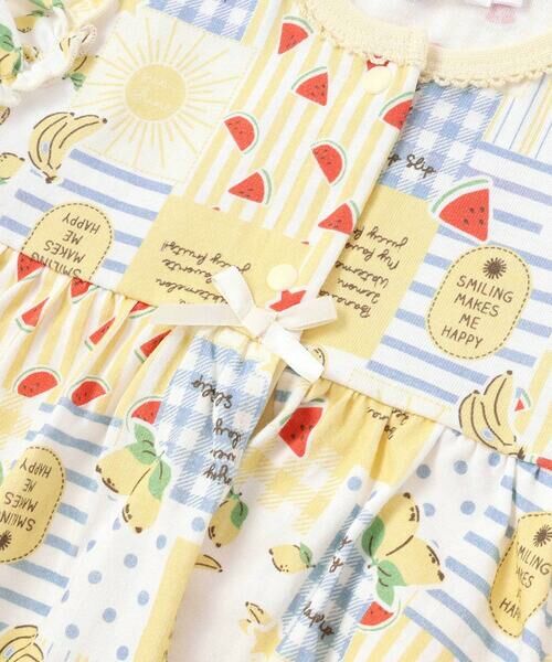 SLAP SLIP BABY / スラップ スリップ ベビー ロンパース | 【お揃い】バルーン宝石アイス果物総柄プリントボディミニベビー(60~80cm) | 詳細4