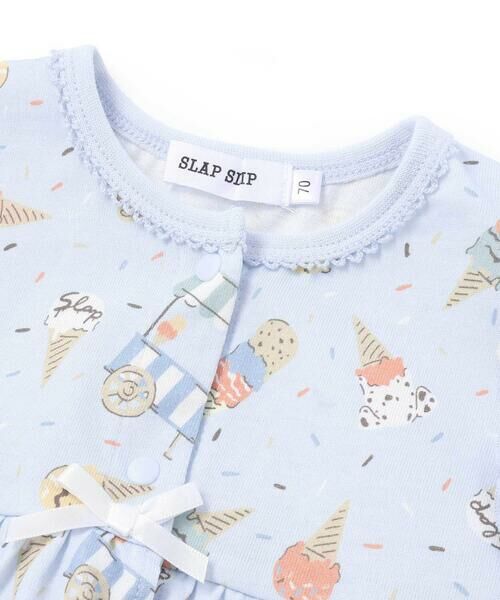 SLAP SLIP BABY / スラップ スリップ ベビー ロンパース | 【お揃い】バルーン宝石アイス果物総柄プリントボディミニベビー(60~80cm) | 詳細11