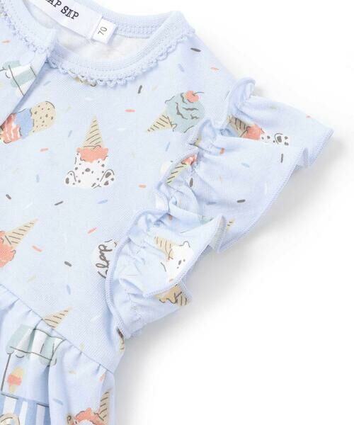 SLAP SLIP BABY / スラップ スリップ ベビー ロンパース | 【お揃い】バルーン宝石アイス果物総柄プリントボディミニベビー(60~80cm) | 詳細12