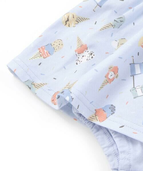 SLAP SLIP BABY / スラップ スリップ ベビー ロンパース | 【お揃い】バルーン宝石アイス果物総柄プリントボディミニベビー(60~80cm) | 詳細14