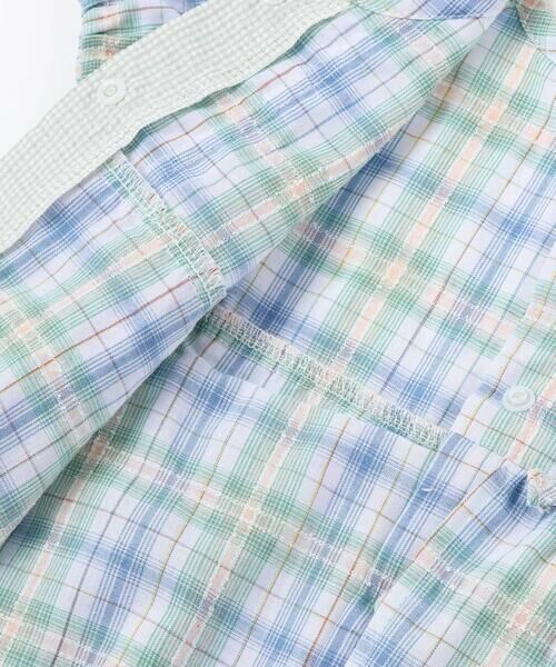 SLAP SLIP BABY / スラップ スリップ ベビー ロンパース | 【お揃い】リボン付きマドラスチェックカバーオールベビー(70~80cm) | 詳細15