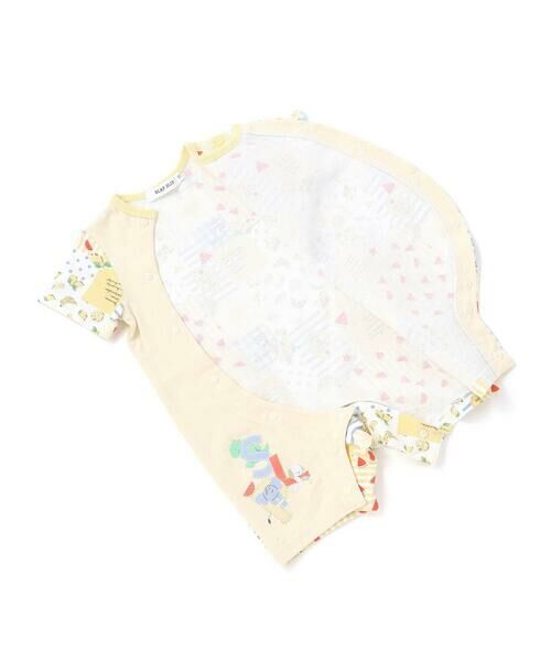 SLAP SLIP BABY / スラップ スリップ ベビー ロンパース | 【お揃い】総柄プリント配色天竺カバーオールベビー(60~80cm) | 詳細7