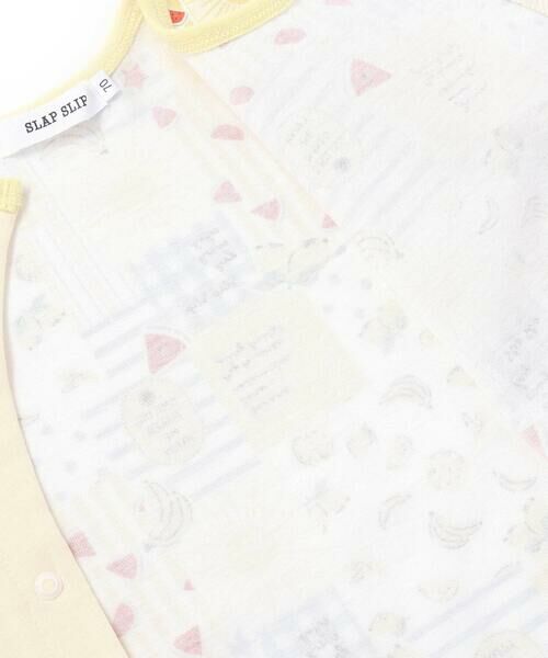 SLAP SLIP BABY / スラップ スリップ ベビー ロンパース | 【お揃い】総柄プリント配色天竺カバーオールベビー(60~80cm) | 詳細8