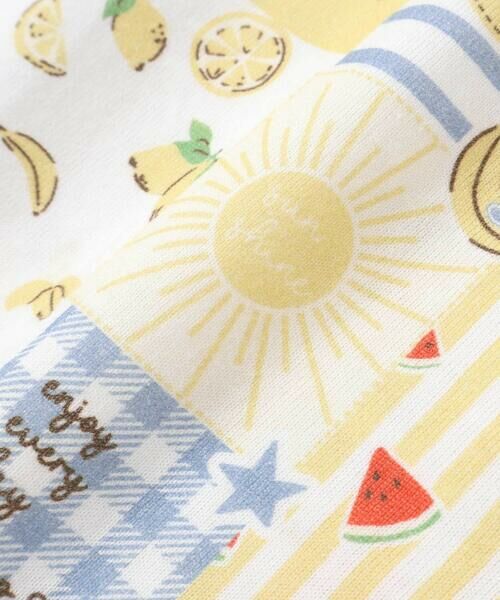 SLAP SLIP BABY / スラップ スリップ ベビー ロンパース | 【お揃い】総柄プリント配色天竺カバーオールベビー(60~80cm) | 詳細9