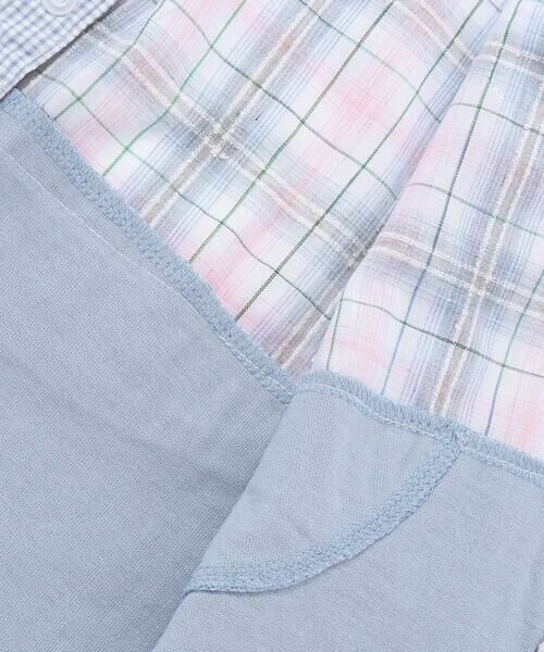 SLAP SLIP BABY / スラップ スリップ ベビー ロンパース | 【お揃い】マドラスチェック切り替えシャツ風カバーオールベビー(70~80cm) | 詳細9