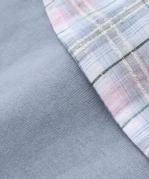 SLAP SLIP BABY / スラップ スリップ ベビー ロンパース | 【お揃い】マドラスチェック切り替えシャツ風カバーオールベビー(70~80cm) | 詳細10