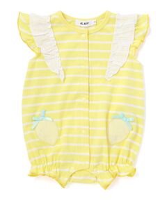 SLAP SLIP BABY / スラップ スリップ ベビー ロンパース | 【お揃い】フルーツパッチボーダー柄カバーオールベビー(60~80cm)